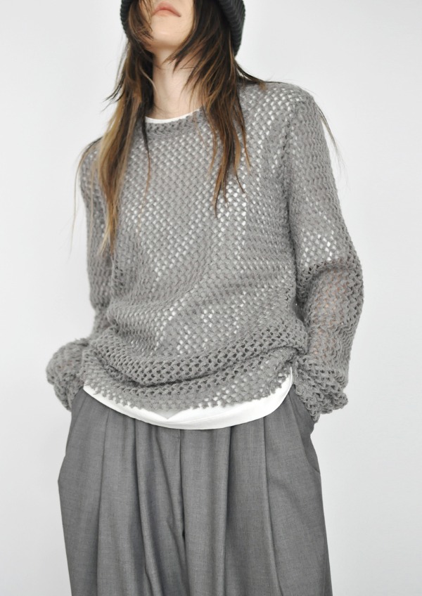 cozy net knit(3color)