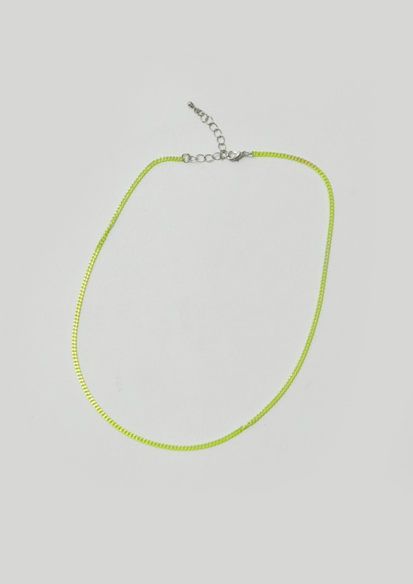 simple color necklace(2color)